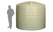 13,500 Litre / 3,000 Gallon Round Poly Water Storage Tank